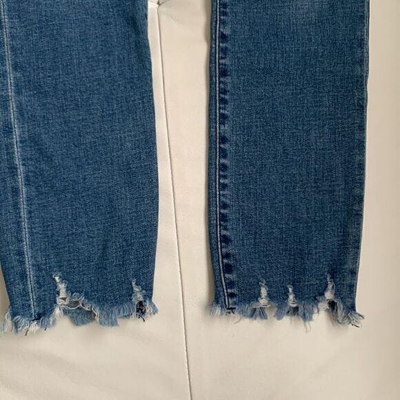 Abercrombie & Fitch Simone High Rise Ankle Skinny Jeans Size 28/ 6 - Picture 7 of 9